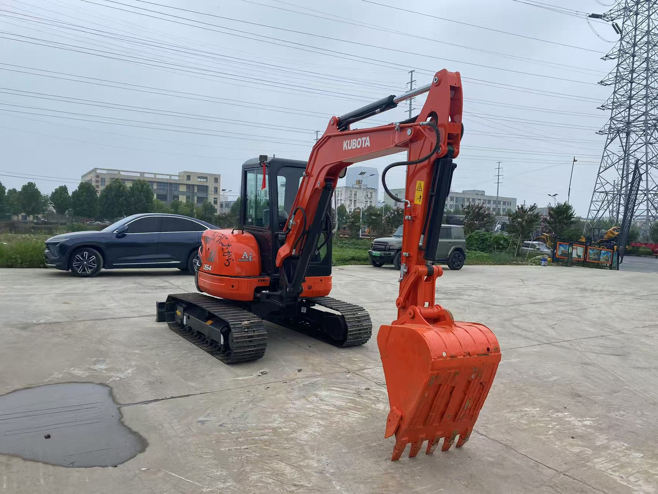 Kubota U55-4 - حفار صغير: صورة 3 Kubota U55-4 - حفار صغير: صورة 3