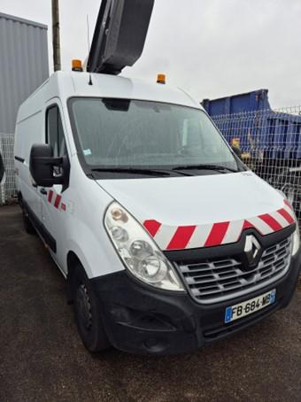 Renault Master Fourgon L2H2 130 cv Nacelle KLUBB K32 - منصة محمولة مثبتة على الشاحنة: صورة 1 Renault Master Fourgon L2H2 130 cv Nacelle KLUBB K32 - منصة محمولة مثبتة على الشاحنة: صورة 1