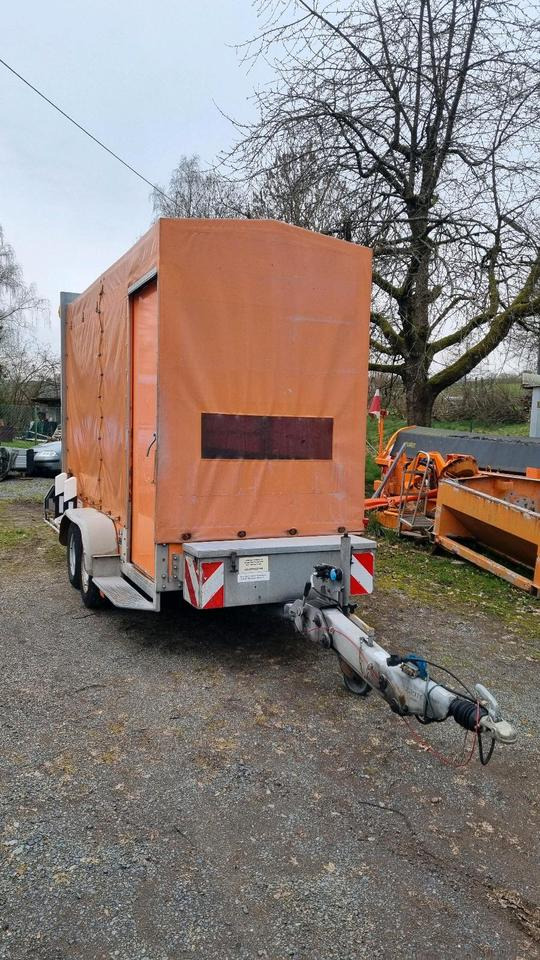 Mersch VZ 616 Absperrtafel FAT Nissen Horizont Verkehrsleittafel Verkehrsleitanhänger Verkehrssicherungsanhänger Leitanhänger - مقطورة: صورة 4 Mersch VZ 616 Absperrtafel FAT Nissen Horizont Verkehrsleittafel Verkehrsleitanhänger Verkehrssicherungsanhänger Leitanhänger - مقطورة: صورة 4