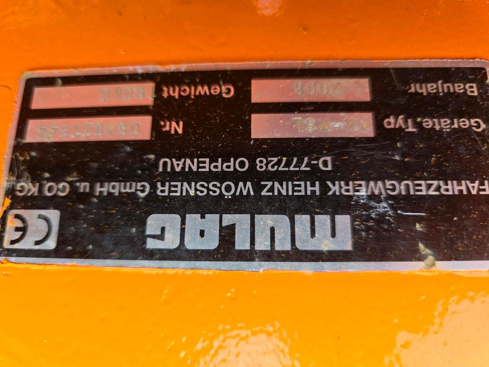 Mulag Mulchkopf MK-MSL Mähkorb Leitplankenmäher Mähausleger Böschungsmäher Böschungsmulcher Dücker Unimog 405 U300 400 500 427 423 530 - التقطيع جزازة: صورة 5 Mulag Mulchkopf MK-MSL Mähkorb Leitplankenmäher Mähausleger Böschungsmäher Böschungsmulcher Dücker Unimog 405 U300 400 500 427 423 530 - التقطيع جزازة: صورة 5