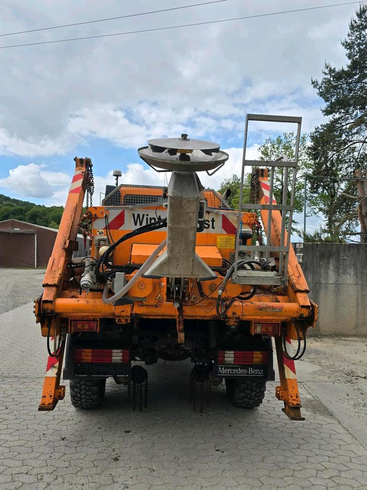 Unimog 405/10 U300 Bluetec 5 Mercedes-Benz U 300 UGE UGN mit Jotha Absetzkipper combi con 4518 Absetzer - جرافة ثلج: صورة 5 Unimog 405/10 U300 Bluetec 5 Mercedes-Benz U 300 UGE UGN mit Jotha Absetzkipper combi con 4518 Absetzer - جرافة ثلج: صورة 5