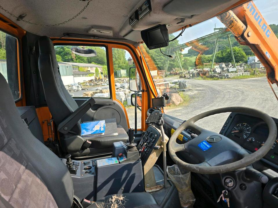 جرافة ثلج Unimog 405/12 U400 6-Zylinder Mulag Mähausleger MKM 700 UGN UGE 405/10 Mercedes-Benz  U 300 500 Böschungsmäher 400: صورة 9