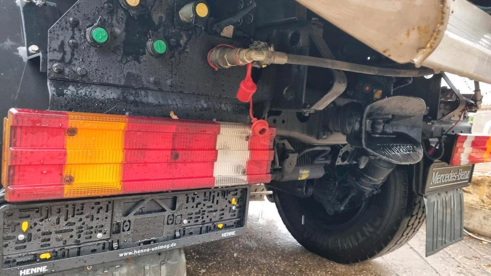 سياره كنس شوارع Unimog 9400km  U400 405 Kehrmaschine SK 370 Schmidt Mercedes Benz Variopilot Kehraufbau Hydrostat 2011 Bluetec 5: صورة 14