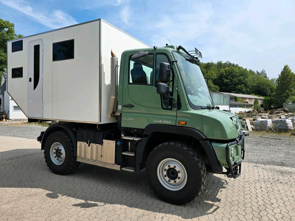 Unimog U 318 Wohnmobil Expeditionsfahrzeug euro 6 Blue tec UGE UGN Leerkabine U318 EAS Mercedes-Benz - كرفان فان: صورة 2 Unimog U 318 Wohnmobil Expeditionsfahrzeug euro 6 Blue tec UGE UGN Leerkabine U318 EAS Mercedes-Benz - كرفان فان: صورة 2