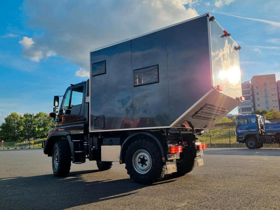 Unimog U300 Wohnmobil Camper Mercedes-Benz 405 U 300 400 Expeditionsfahrzeug Expeditionsmobil - عربة تخييم: صورة 5 Unimog U300 Wohnmobil Camper Mercedes-Benz 405 U 300 400 Expeditionsfahrzeug Expeditionsmobil - عربة تخييم: صورة 5