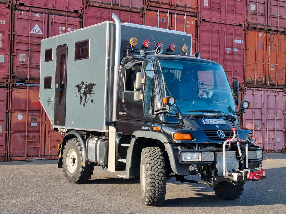 Unimog U300 Wohnmobil Camper Mercedes-Benz 405 U 300 400 Expeditionsfahrzeug Expeditionsmobil - عربة تخييم: صورة 1 Unimog U300 Wohnmobil Camper Mercedes-Benz 405 U 300 400 Expeditionsfahrzeug Expeditionsmobil - عربة تخييم: صورة 1