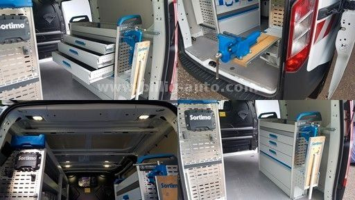 فان المدمجة Ford Transit Sortimo Werkstatt 15xauf Lager 1.Hand: صورة 18