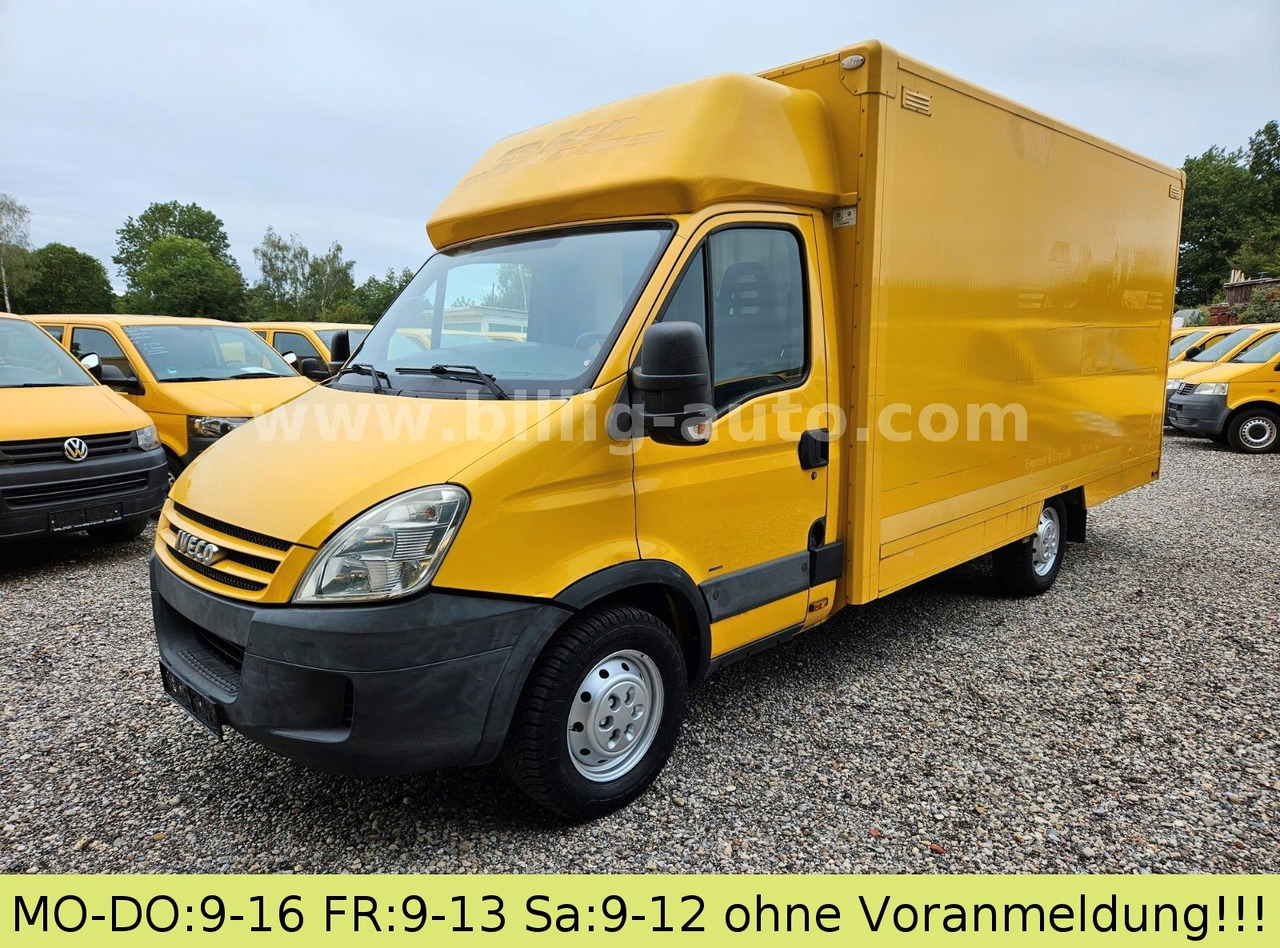 Iveco Daily 1.Hd Koffer Regale Integralkoffer DHL POST - شاحنة بصندوق مغلق: صورة 2 Iveco Daily 1.Hd Koffer Regale Integralkoffer DHL POST - شاحنة بصندوق مغلق: صورة 2