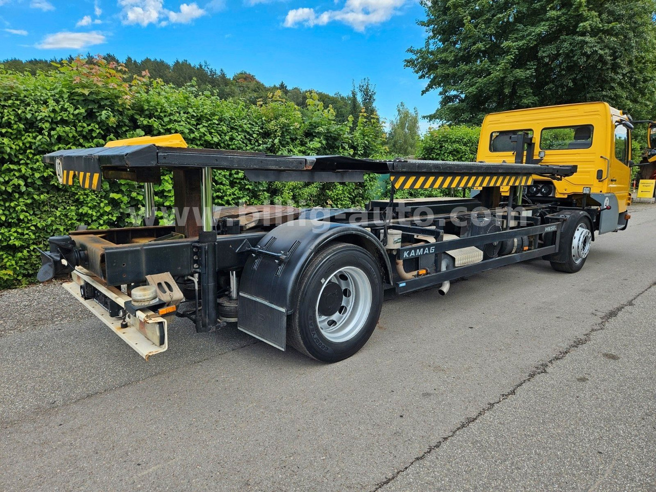 Mercedes-Benz Kamag * WBH 25 * Wiesel * Umsetzer * Sattelkupp. - ناقلة حاويات/ شاحنة حاويات: صورة 5 Mercedes-Benz Kamag * WBH 25 * Wiesel * Umsetzer * Sattelkupp. - ناقلة حاويات/ شاحنة حاويات: صورة 5