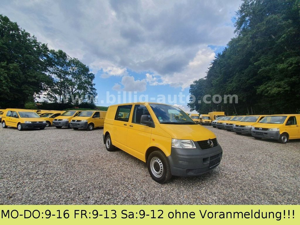 Volkswagen T5 1.9 TDI Transporter 2xSchiebetüre 1.Hand - حافلة صغيرة, ميكروباص: صورة 1 Volkswagen T5 1.9 TDI Transporter 2xSchiebetüre 1.Hand - حافلة صغيرة, ميكروباص: صورة 1