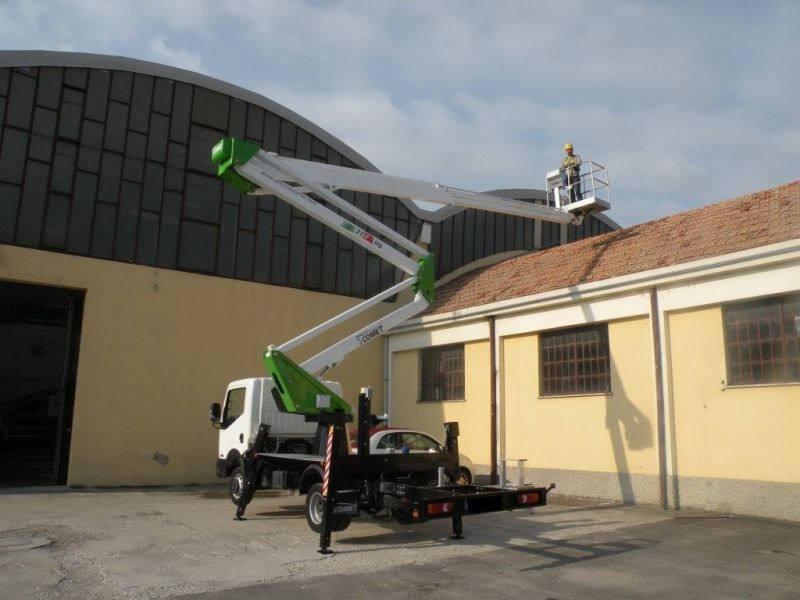 Comet 21/2/9 HQ - 21 m zamontowany na Renault Maxity 130 DTI - منصة محمولة مثبتة على الشاحنة: صورة 2 Comet 21/2/9 HQ - 21 m zamontowany na Renault Maxity 130 DTI - منصة محمولة مثبتة على الشاحنة: صورة 2