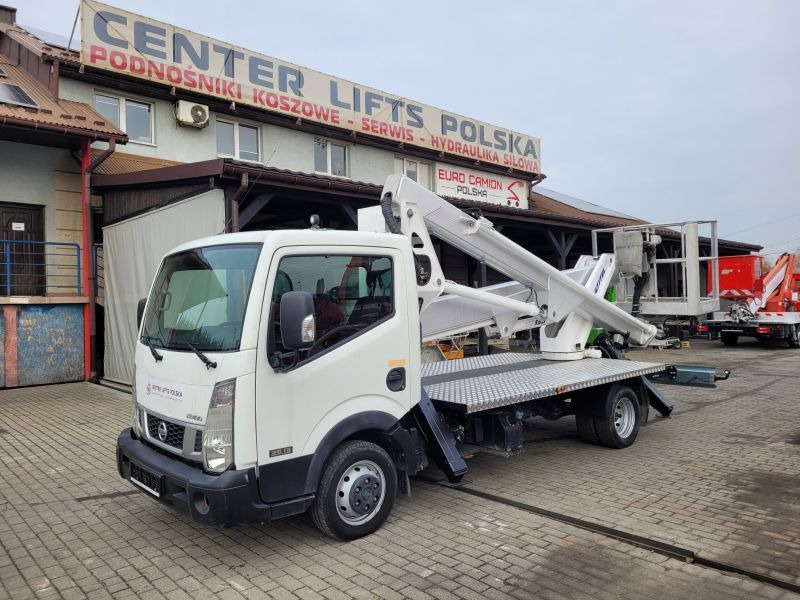 Nissan Cabstar NT400 podnośnik koszowy 20 m Multitel HX195 - منصة محمولة مثبتة على الشاحنة: صورة 1 Nissan Cabstar NT400 podnośnik koszowy 20 m Multitel HX195 - منصة محمولة مثبتة على الشاحنة: صورة 1