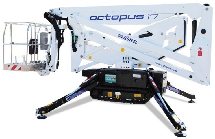 Oil&Steel Octopus 17 podnośnik koszowy na gąsienicach 17 m - سبايدر لفت: صورة 3 Oil&Steel Octopus 17 podnośnik koszowy na gąsienicach 17 m - سبايدر لفت: صورة 3