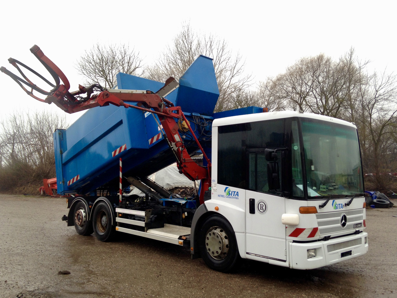 MERCEDES-BENZ ECONIC - شاحنة قمامة: صورة 1 MERCEDES-BENZ ECONIC - شاحنة قمامة: صورة 1