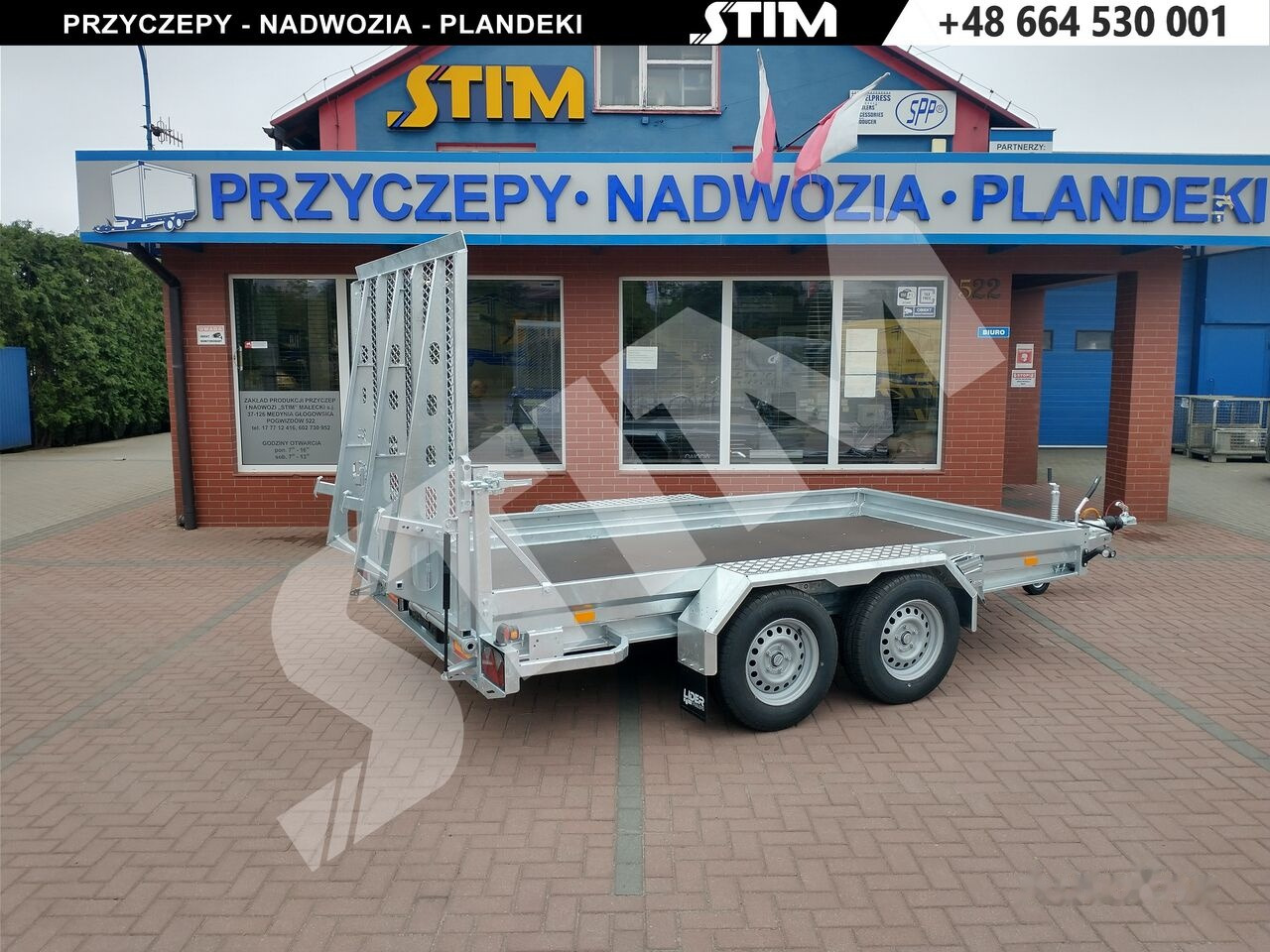 Stim S22/KP-KN/35-35RP - مقطورة لنقل المعدات: صورة 3 Stim S22/KP-KN/35-35RP - مقطورة لنقل المعدات: صورة 3