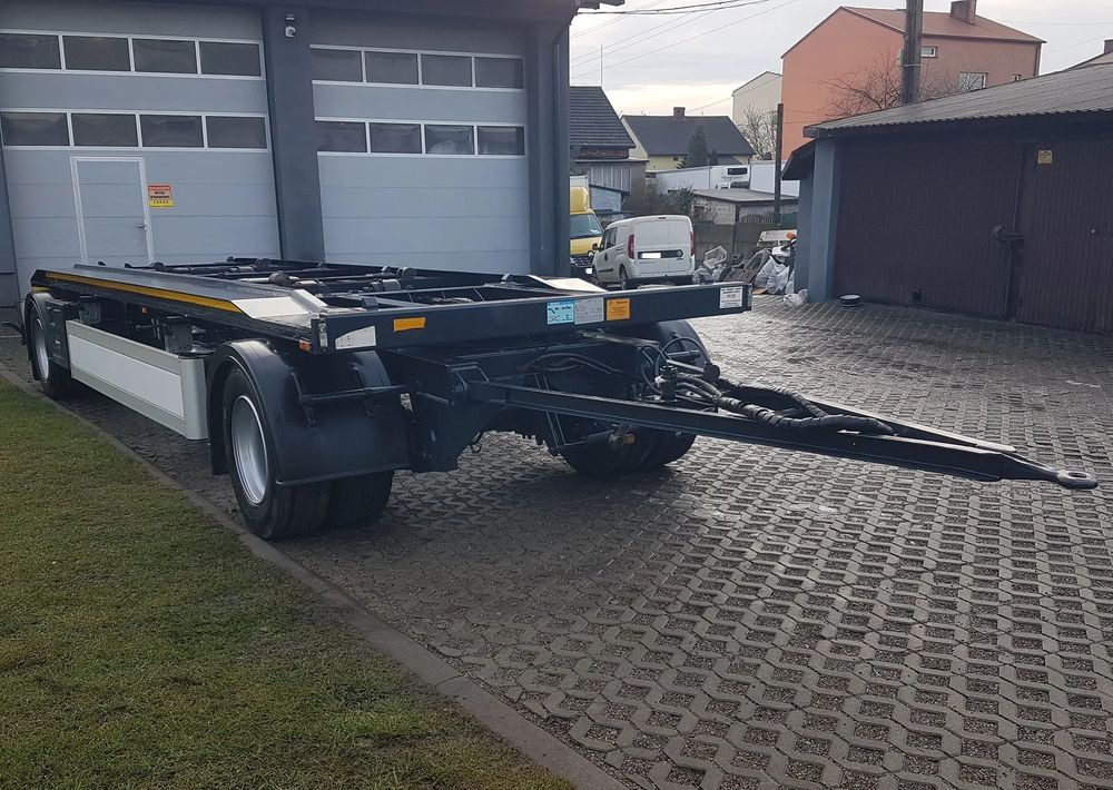 Wielton PS-2 PRZYCZEPA POD KONTENERY DO HAKOWCA 2 OSIE BLIŹNIAKI HUFFERMANN MEILLER ZASŁAW SKIBICKI - مقطورة هوك ليفت/ لود لوجر: صورة 1 Wielton PS-2 PRZYCZEPA POD KONTENERY DO HAKOWCA 2 OSIE BLIŹNIAKI HUFFERMANN MEILLER ZASŁAW SKIBICKI - مقطورة هوك ليفت/ لود لوجر: صورة 1