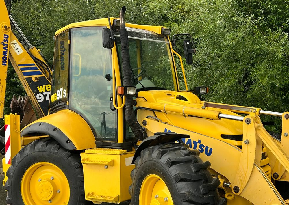 Komatsu * Koparko Ładowarka * Komatsu WB 97 S Utility * - لودر ذو محراث خلفي/ باكهو: صورة 4 Komatsu * Koparko Ładowarka * Komatsu WB 97 S Utility * - لودر ذو محراث خلفي/ باكهو: صورة 4