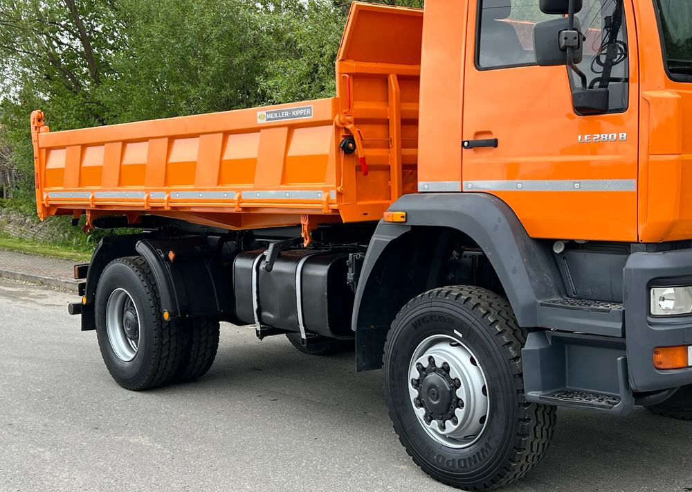 MAN * LE 280 B * MAN * 4x4 * Kiper Wywrotka x3 * Meiller * Sprowadzony * Stan Perfekcyjny * - شاحنة قلاب: صورة 5 MAN * LE 280 B * MAN * 4x4 * Kiper Wywrotka x3 * Meiller * Sprowadzony * Stan Perfekcyjny * - شاحنة قلاب: صورة 5