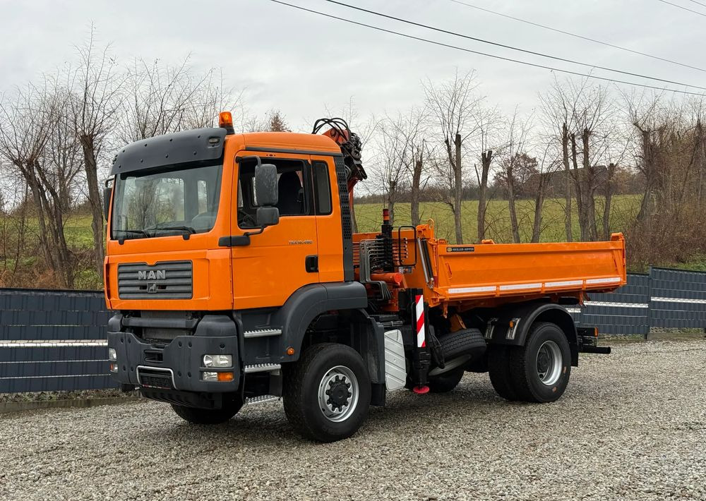 MAN * MAN 18 480 * KIPER WYWROTKA * 4x4 * HDS ATLAS 85* STAN BARDZO DOBRY * Sprowadzony - شاحنة قلاب: صورة 2 MAN * MAN 18 480 * KIPER WYWROTKA * 4x4 * HDS ATLAS 85* STAN BARDZO DOBRY * Sprowadzony - شاحنة قلاب: صورة 2