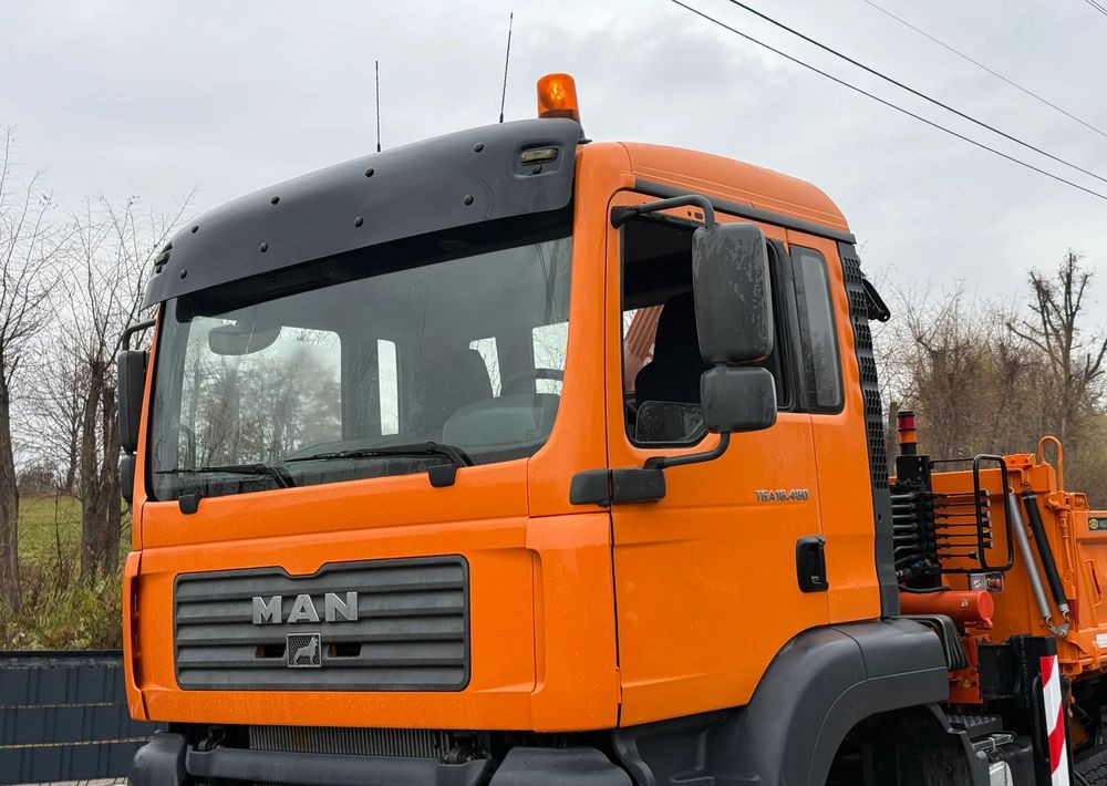 MAN * MAN 18 480 * KIPER WYWROTKA * 4x4 * HDS ATLAS 85* STAN BARDZO DOBRY * Sprowadzony - شاحنة قلاب: صورة 4 MAN * MAN 18 480 * KIPER WYWROTKA * 4x4 * HDS ATLAS 85* STAN BARDZO DOBRY * Sprowadzony - شاحنة قلاب: صورة 4