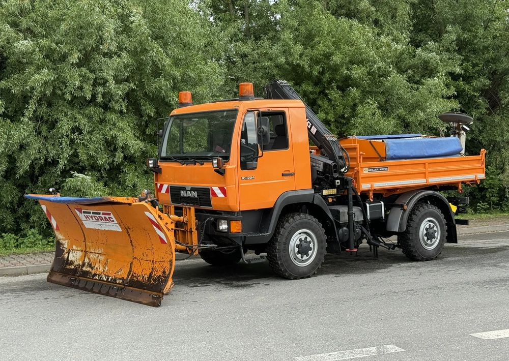 MAN * MAN LE 10.220 *Kiper Wywrotka * 4x4 * Pług Piaskarka * Zimowe Utrzymanie * Sprowadzony * HDS MKG * - شاحنة قلاب: صورة 2 MAN * MAN LE 10.220 *Kiper Wywrotka * 4x4 * Pług Piaskarka * Zimowe Utrzymanie * Sprowadzony * HDS MKG * - شاحنة قلاب: صورة 2