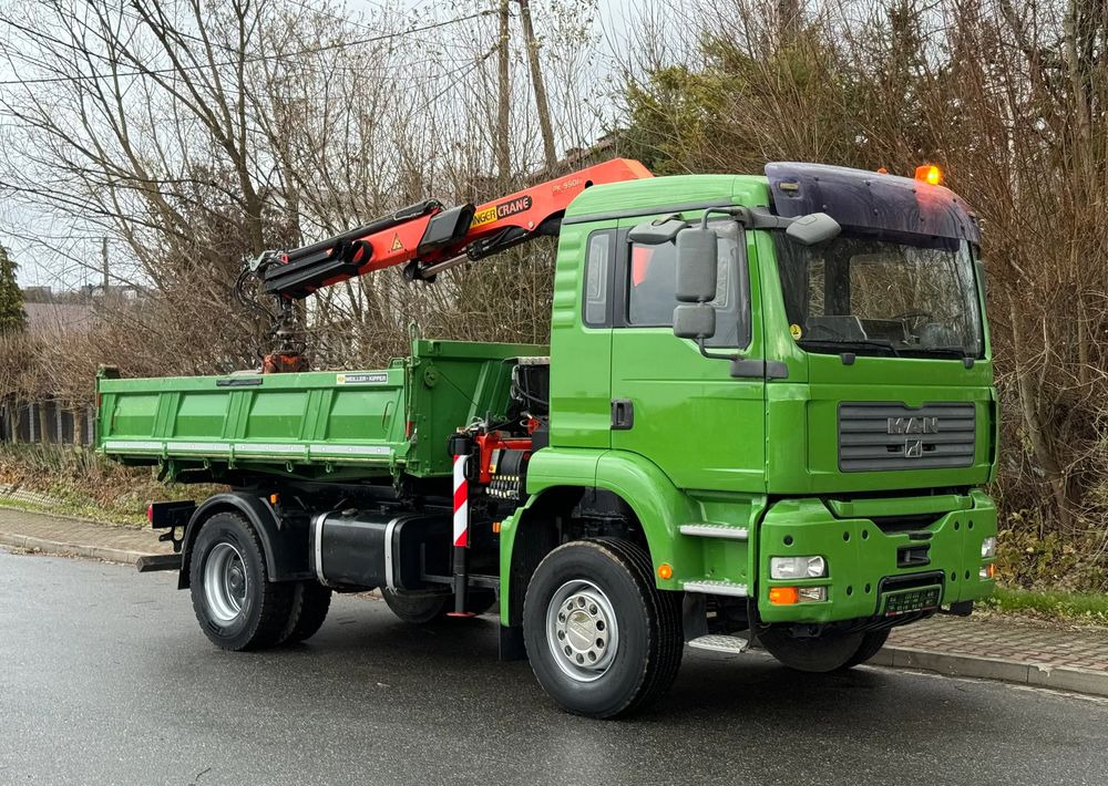 MAN * MAN TGA 18-360 * Kiper Wywrotka * 4x2 * Kran Palfinger PK 9501 Sprowadzony - شاحنة قلاب: صورة 2 MAN * MAN TGA 18-360 * Kiper Wywrotka * 4x2 * Kran Palfinger PK 9501 Sprowadzony - شاحنة قلاب: صورة 2