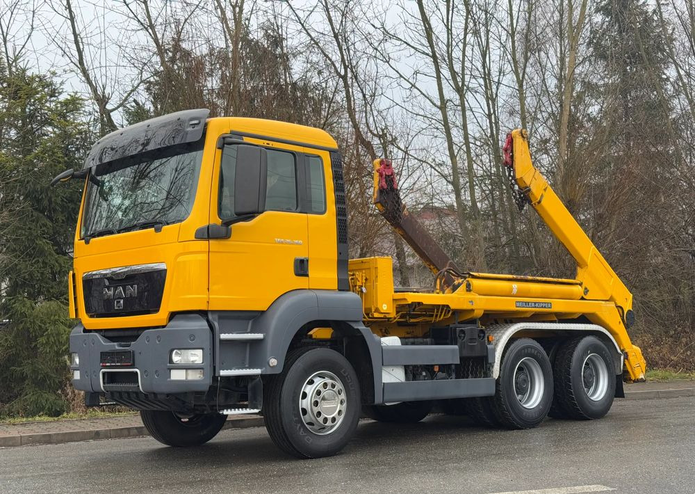 MAN * Sprowadzony * MAN TGS * 6x4 * Bramowiec * Bardzo Dobry Stan * Meiller Kiper * - شاحنة لودر انزلاقي: صورة 1 MAN * Sprowadzony * MAN TGS * 6x4 * Bramowiec * Bardzo Dobry Stan * Meiller Kiper * - شاحنة لودر انزلاقي: صورة 1