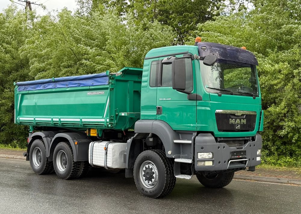 MAN * TGS 26.440 MAN * Kiper / Wywrotka * 6x6 * Sprowadzona * Bordmatik * Stan Perfekcyjny - شاحنة قلاب: صورة 2 MAN * TGS 26.440 MAN * Kiper / Wywrotka * 6x6 * Sprowadzona * Bordmatik * Stan Perfekcyjny - شاحنة قلاب: صورة 2