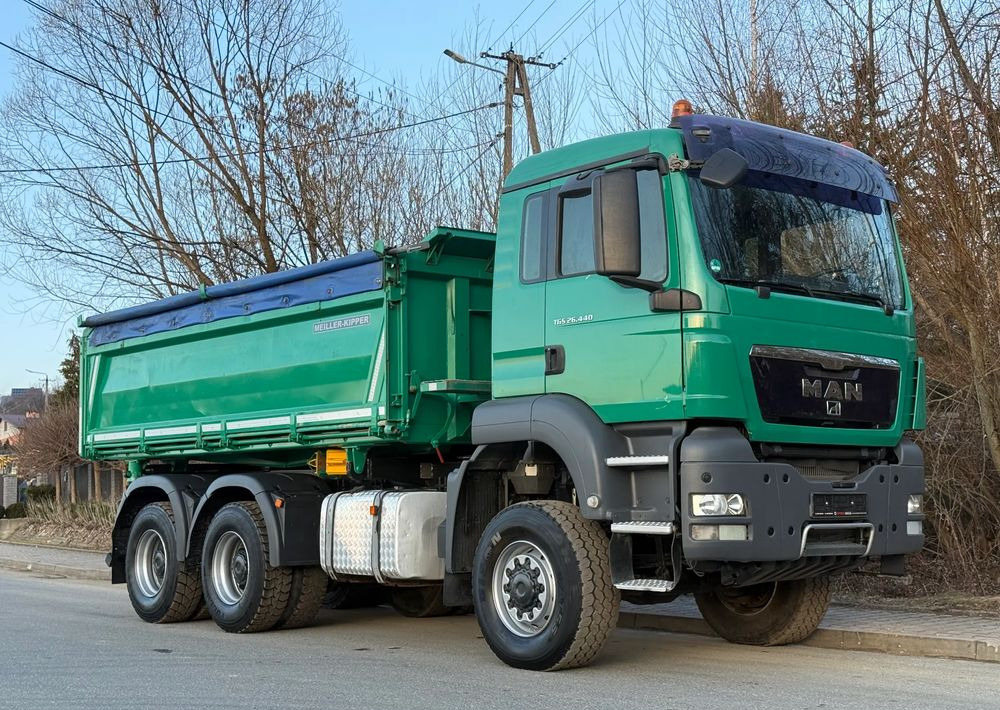 MAN * TGS 26.440 MAN  * Kiper / Wywrotka * 6x6 * Sprowadzona * Bordmatik * Stan Perfekcyjny - شاحنة قلاب: صورة 2 MAN * TGS 26.440 MAN  * Kiper / Wywrotka * 6x6 * Sprowadzona * Bordmatik * Stan Perfekcyjny - شاحنة قلاب: صورة 2