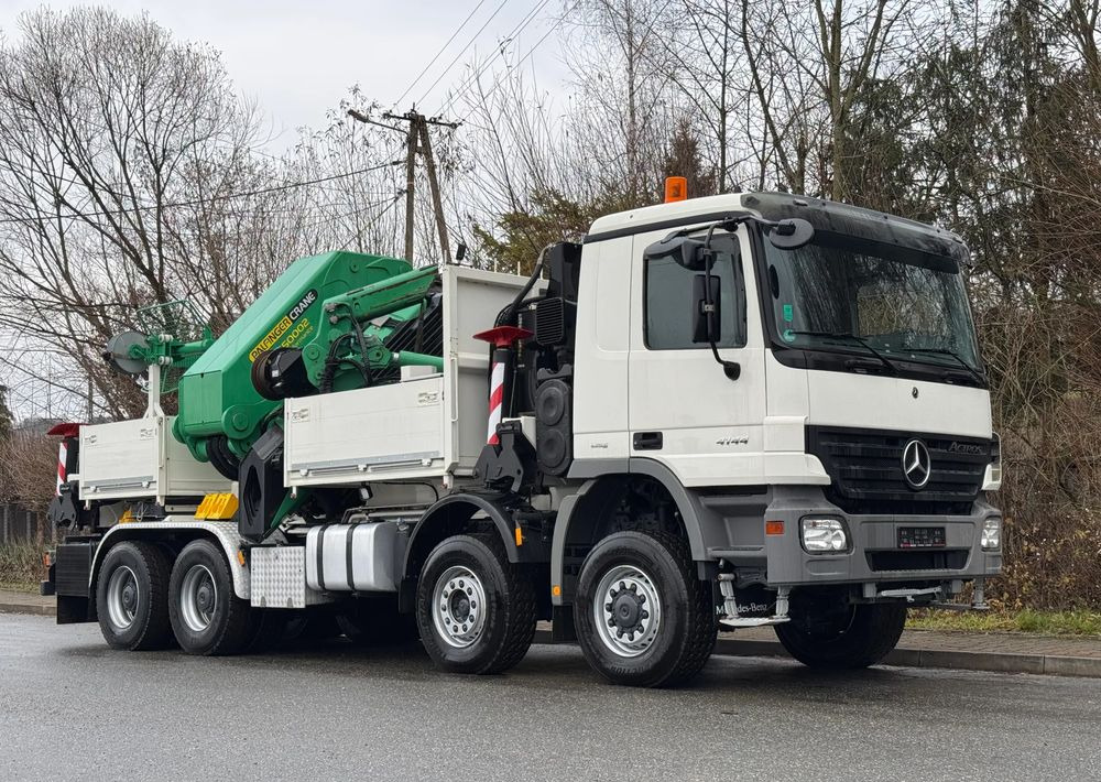 Mercedes-Benz * HDS Palfinger 150002 + FLY JIB PJ 170 * Mercedes Actros 8x6 * Dźwig * 40 TON * Wyciągarka * 35 Metrów * Kosz * - شاحنة كرين: صورة 2 Mercedes-Benz * HDS Palfinger 150002 + FLY JIB PJ 170 * Mercedes Actros 8x6 * Dźwig * 40 TON * Wyciągarka * 35 Metrów * Kosz * - شاحنة كرين: صورة 2