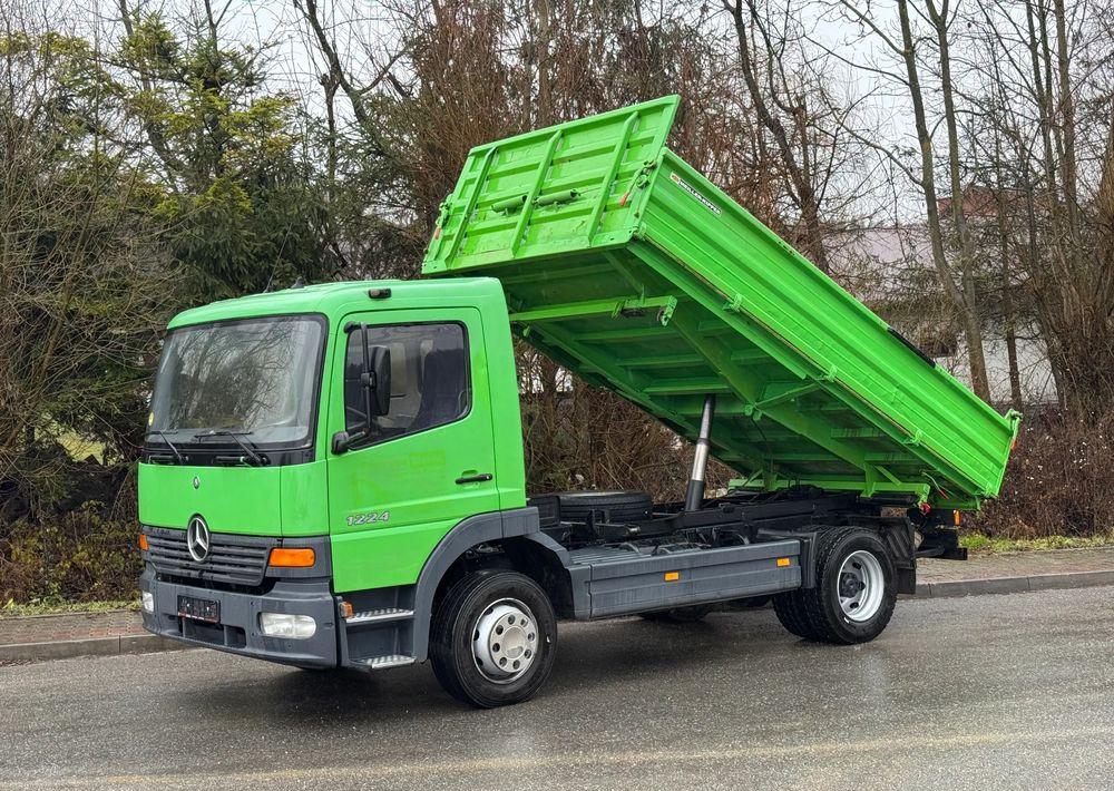 Mercedes-Benz * Mercedes ATEGO 1224 Kiper * Wywrotka MEILLER x3 * Bardzo Dobry Stan - شاحنة قلاب: صورة 1 Mercedes-Benz * Mercedes ATEGO 1224 Kiper * Wywrotka MEILLER x3 * Bardzo Dobry Stan - شاحنة قلاب: صورة 1