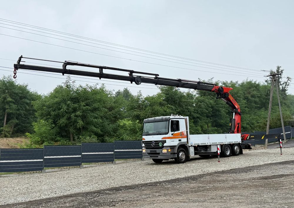 Mercedes-Benz * Mercedes Actros * KRAN HDS Palfinger PK 44002 Performance * Sprowadzony * Stan Perfekcyjny * - شاحنات مسطحة, شاحنة كرين: صورة 1 Mercedes-Benz * Mercedes Actros * KRAN HDS Palfinger PK 44002 Performance * Sprowadzony * Stan Perfekcyjny * - شاحنات مسطحة, شاحنة كرين: صورة 1