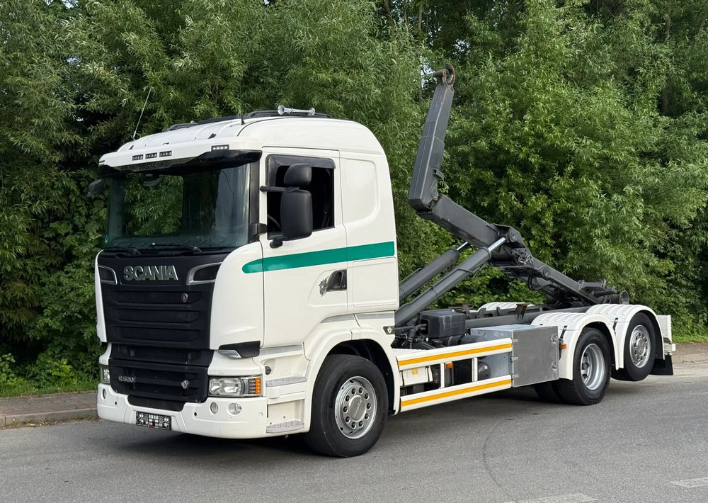 Scania * Hakowiec * Scania R520 V8 * Sprowadzona * Multilift * Bardzo Dobry Stan - شاحنة برافعة خطافية: صورة 1 Scania * Hakowiec * Scania R520 V8 * Sprowadzona * Multilift * Bardzo Dobry Stan - شاحنة برافعة خطافية: صورة 1