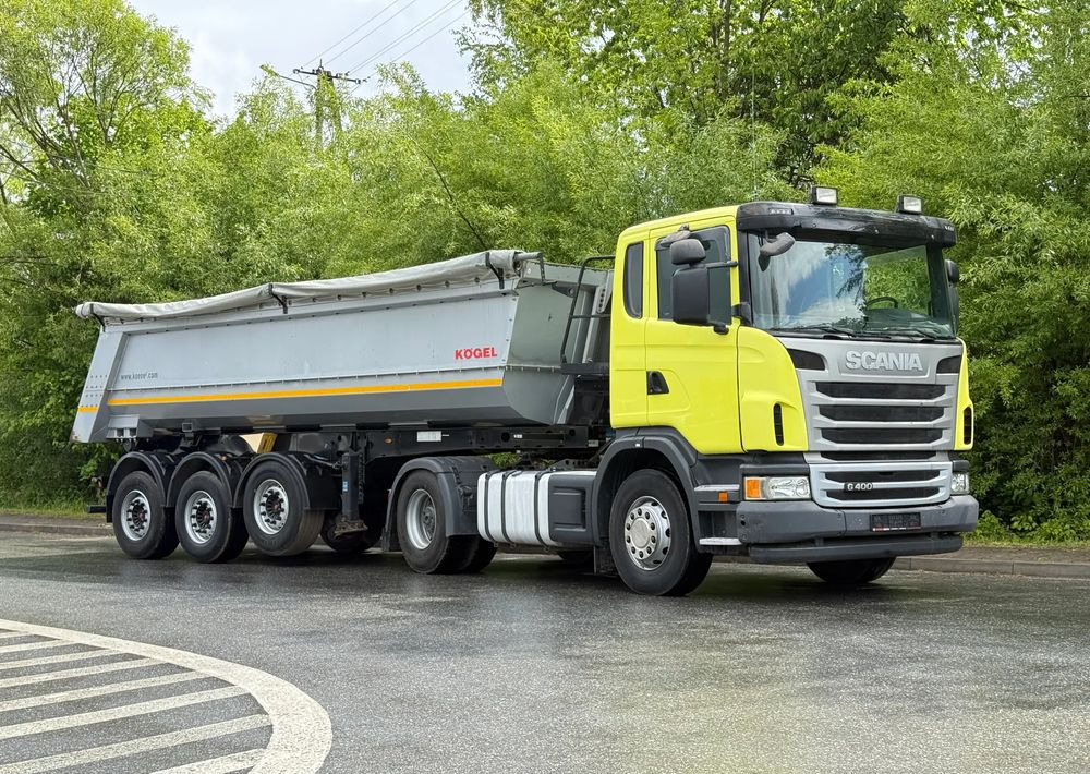 Scania * Zestaw * Scania G400 + Naczepa Kogel Kiper Wywrotka * Sprowadzony * Bardzo Dobry Stan * - رأس تريلا, نصف مقطورة قلابة: صورة 2 Scania * Zestaw * Scania G400 + Naczepa Kogel Kiper Wywrotka * Sprowadzony * Bardzo Dobry Stan * - رأس تريلا, نصف مقطورة قلابة: صورة 2