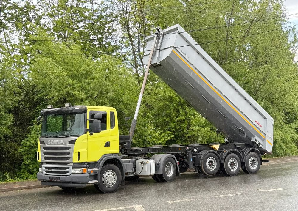 Scania * Zestaw * Scania G400 + Naczepa Kogel Kiper Wywrotka * Sprowadzony * Bardzo Dobry Stan * - رأس تريلا, نصف مقطورة قلابة: صورة 1 Scania * Zestaw * Scania G400 + Naczepa Kogel Kiper Wywrotka * Sprowadzony * Bardzo Dobry Stan * - رأس تريلا, نصف مقطورة قلابة: صورة 1