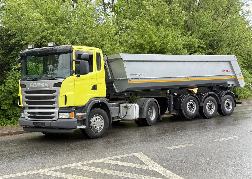 Scania * Zestaw * Scania G400 + Naczepa Kogel Kiper Wywrotka * Sprowadzony * Bardzo Dobry Stan * - مقطورة السحب: صورة 3 Scania * Zestaw * Scania G400 + Naczepa Kogel Kiper Wywrotka * Sprowadzony * Bardzo Dobry Stan * - مقطورة السحب: صورة 3