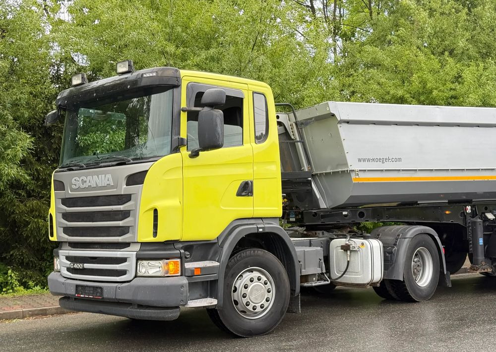 Scania * Zestaw * Scania G400 + Naczepa Kogel Kiper Wywrotka * Sprowadzony * Bardzo Dobry Stan * - مقطورة السحب: صورة 4 Scania * Zestaw * Scania G400 + Naczepa Kogel Kiper Wywrotka * Sprowadzony * Bardzo Dobry Stan * - مقطورة السحب: صورة 4
