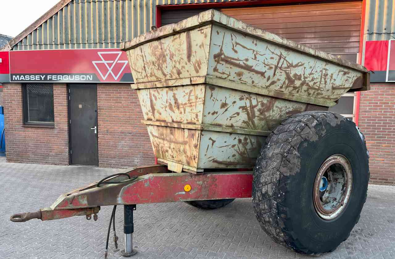 Gronddumper, zandkipper, enkelas, landbouwtransport - مقطورة قلابة زراعية/ شاحنة قلابة: صورة 2 Gronddumper, zandkipper, enkelas, landbouwtransport - مقطورة قلابة زراعية/ شاحنة قلابة: صورة 2