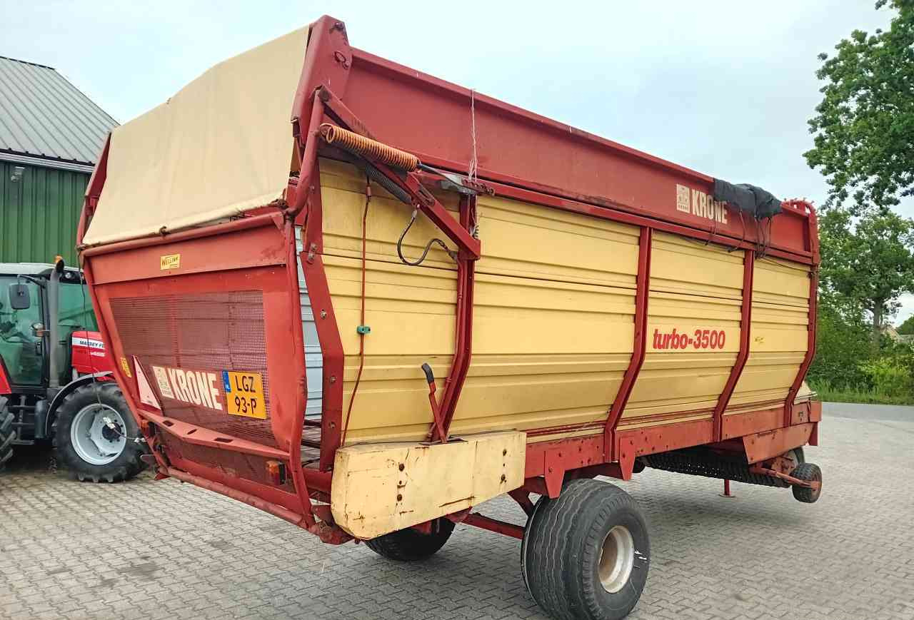 Krone Turbo 3500 enkelas - عربة ذاتية التحميل: صورة 4 Krone Turbo 3500 enkelas - عربة ذاتية التحميل: صورة 4