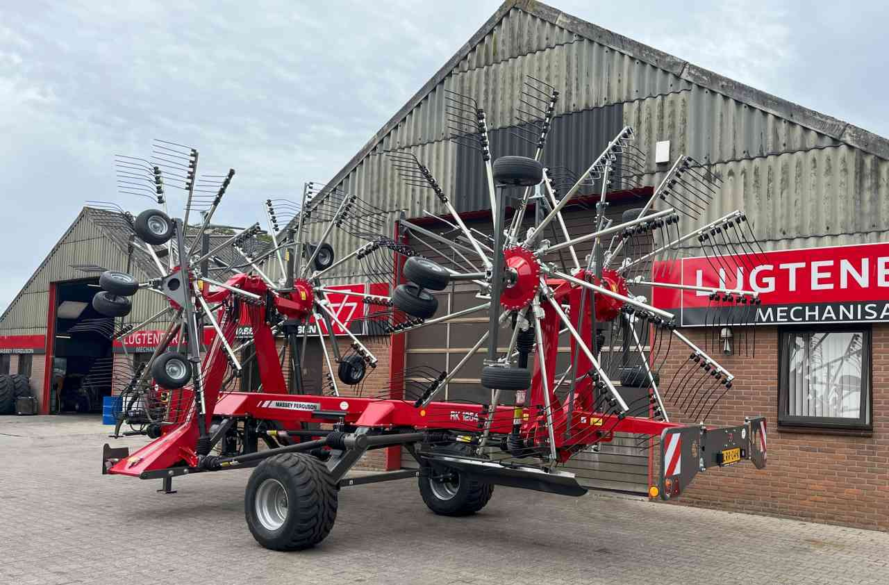 Massey Ferguson RK 1254 TRC-EC Hark 4-elements rake, rugger, zwiller Weidebouwmachines * verkocht/sold * - نشارة الدريس/ شوكة جرف: صورة 3 Massey Ferguson RK 1254 TRC-EC Hark 4-elements rake, rugger, zwiller Weidebouwmachines * verkocht/sold * - نشارة الدريس/ شوكة جرف: صورة 3