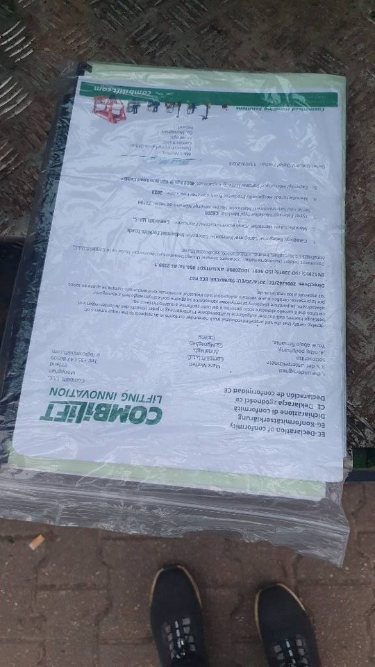 رافعة شوكية للوصول للأماكن الضيقة ب4 اتجاهات Combilift C 4000 LPG DEMO 196hrs: صورة 10