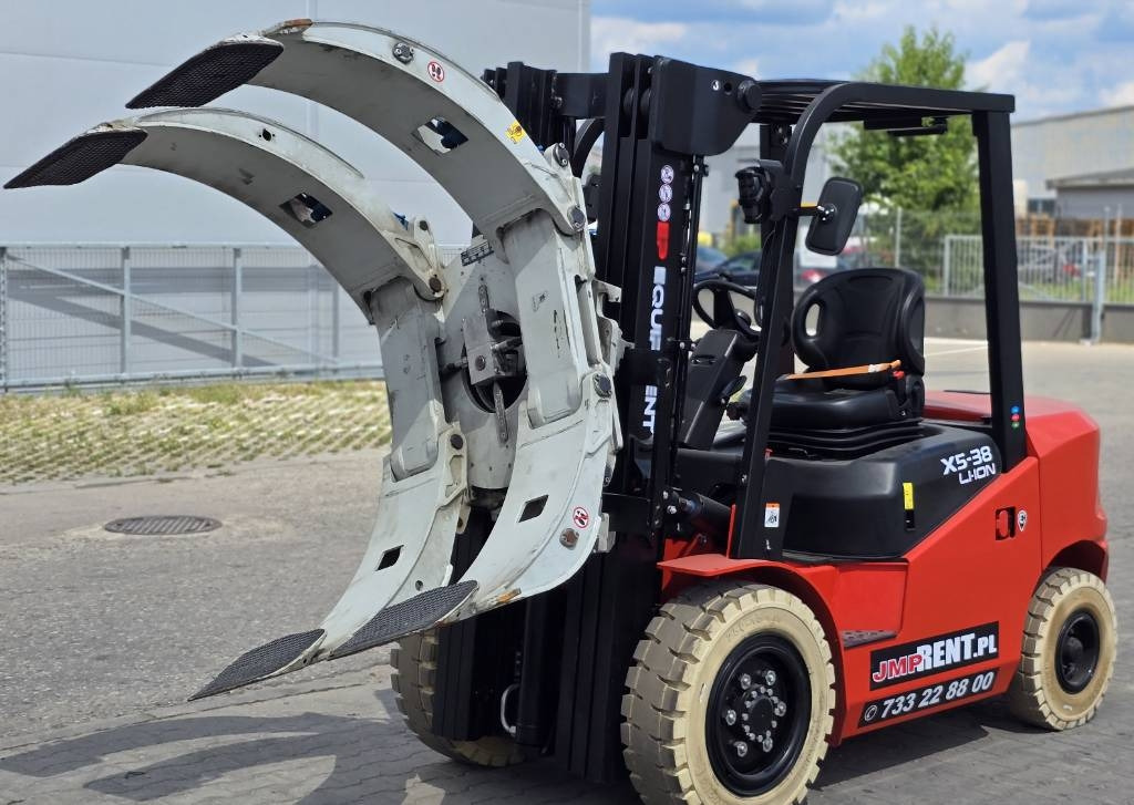 رافعة شوكية كهربائية للبيع  EP EFL382 X5 LI-ON + PAPER ROLL CLAMP: صورة 6