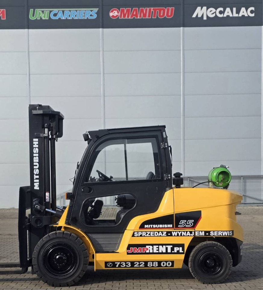 رافعة شوكية تعمل بالغاز Mitsubishi FG 55 NT: صورة 13 رافعة شوكية تعمل بالغاز Mitsubishi FG 55 NT: صورة 13