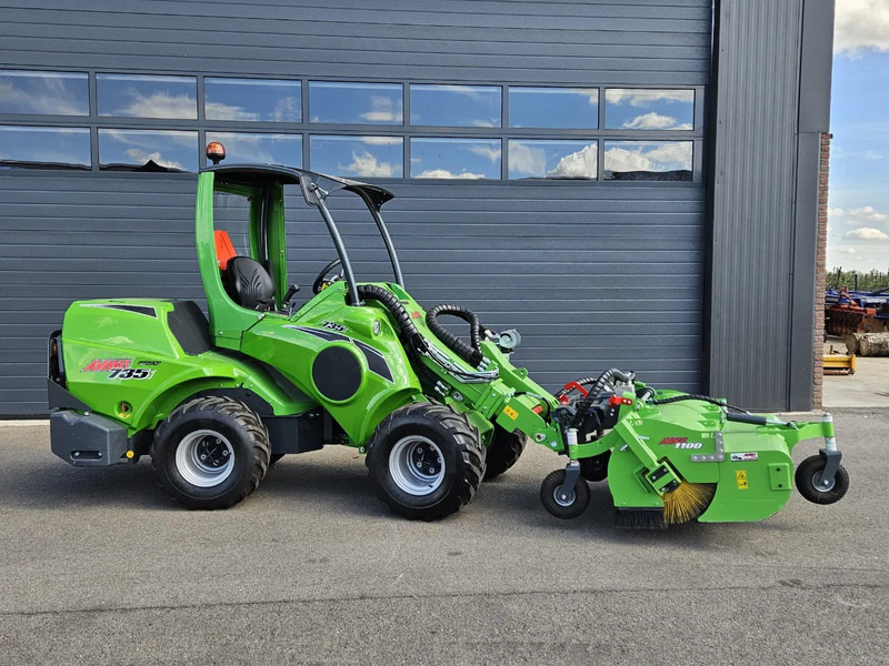 Avant 735i Rental mini-shovel - اللودر المجنزر صغير: صورة 2 Avant 735i Rental mini-shovel - اللودر المجنزر صغير: صورة 2