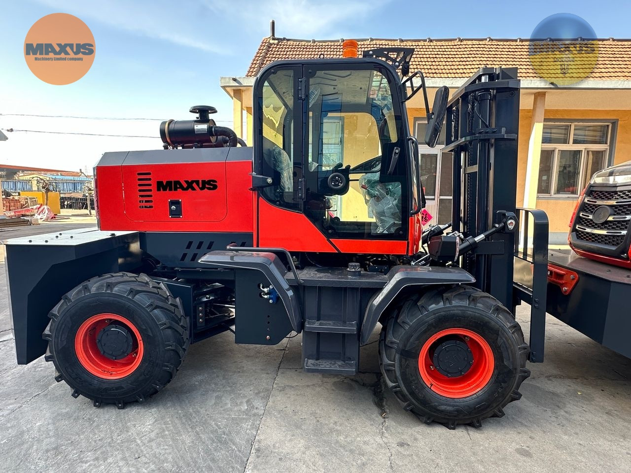 Maxus 23.04 in stock in Poland/ Wózek terenowy 4x4 / 4x4 terrain forklift / позашляховий 4x4 вилковий навантажувач / Geländestapler 4x4 Diesel - رافعة شوكية للأراضي الوعرة: صورة 3 Maxus 23.04 in stock in Poland/ Wózek terenowy 4x4 / 4x4 terrain forklift / позашляховий 4x4 вилковий навантажувач / Geländestapler 4x4 Diesel - رافعة شوكية للأراضي الوعرة: صورة 3