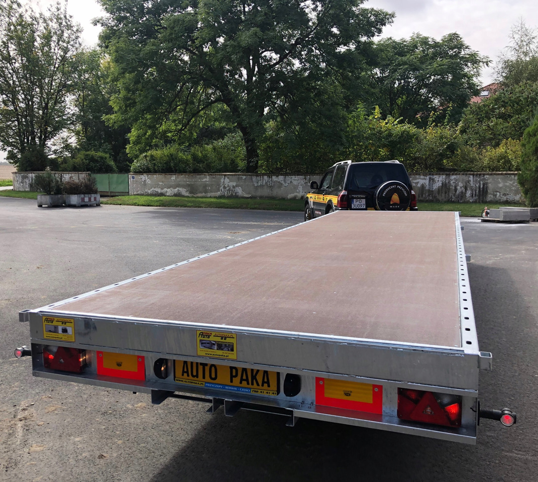 PRZYCZEPA OBROTNICA PLATFORMA 8m 3500 KG / TURNTABLE PLATFORM TRAILER 8m 3500 KG - مقطورات مسطحة: صورة 4 PRZYCZEPA OBROTNICA PLATFORMA 8m 3500 KG / TURNTABLE PLATFORM TRAILER 8m 3500 KG - مقطورات مسطحة: صورة 4