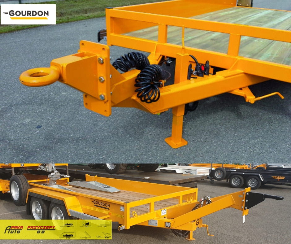 PRZYCZEPA PODKOPARKOWA MARKI GOURDON, DMC 6000 KG, 6T / GOURDON EXCAVATOR TRAILER, DMC 6000 KG, 6T - مقطورة لنقل المعدات: صورة 4 PRZYCZEPA PODKOPARKOWA MARKI GOURDON, DMC 6000 KG, 6T / GOURDON EXCAVATOR TRAILER, DMC 6000 KG, 6T - مقطورة لنقل المعدات: صورة 4