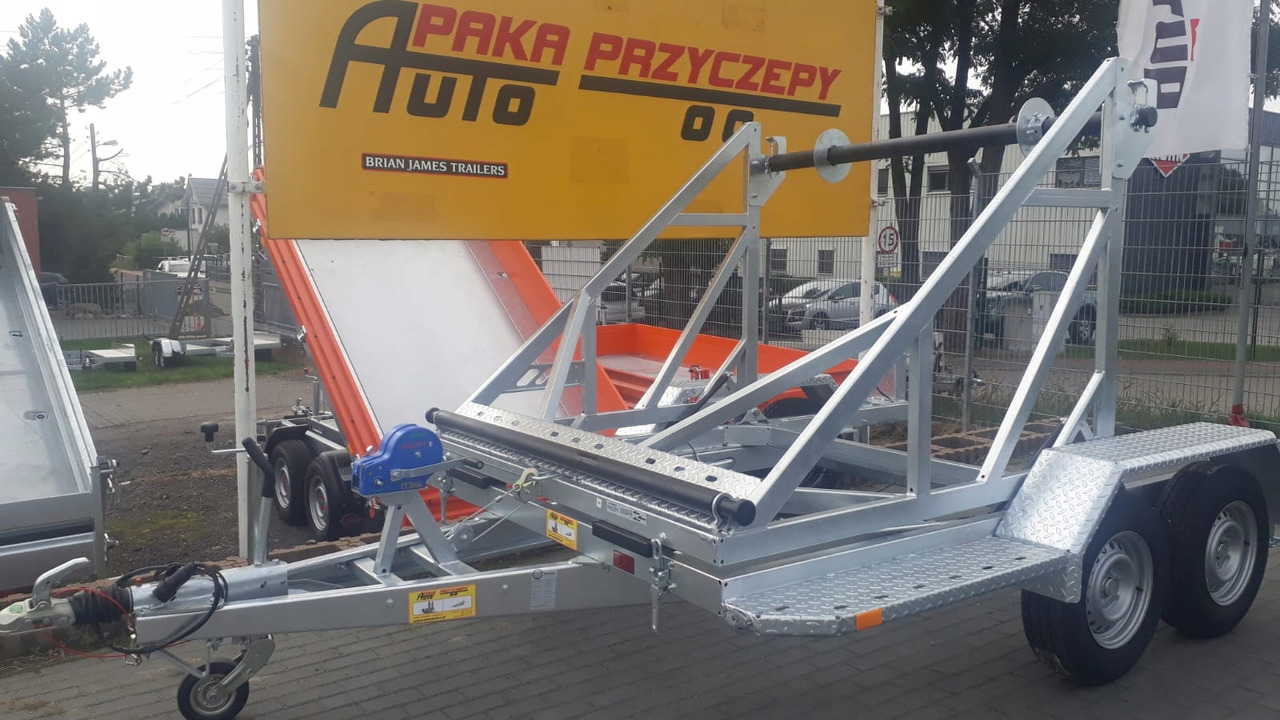 PRZYCZEPA WARK KABLOWA POD BĘBEN KABLOWY DMC 2700KG / WARK Cable Trailer for Cable Drum DMC 2700KG - مقطورة بكرة الكابل: صورة 3 PRZYCZEPA WARK KABLOWA POD BĘBEN KABLOWY DMC 2700KG / WARK Cable Trailer for Cable Drum DMC 2700KG - مقطورة بكرة الكابل: صورة 3