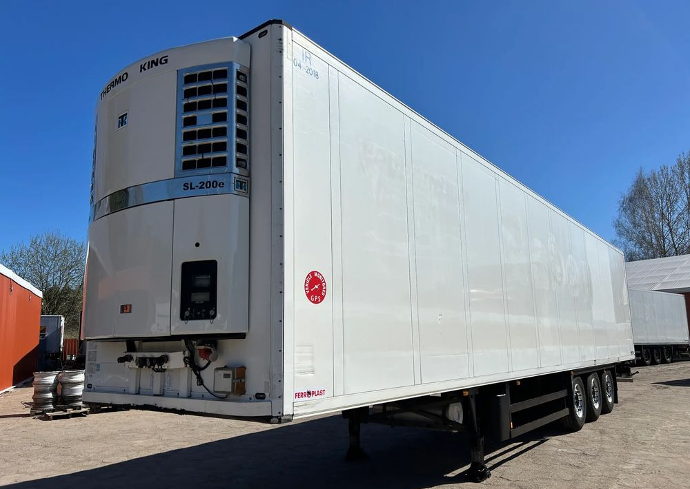 Schmitz Cargobull THERMO KING SL-200e / GRUBA ŚCIANA 7 CM / DOPPELSTOCK / 2012 ROK !! - نصف مقطورة للتبريد: صورة 1 Schmitz Cargobull THERMO KING SL-200e / GRUBA ŚCIANA 7 CM / DOPPELSTOCK / 2012 ROK !! - نصف مقطورة للتبريد: صورة 1