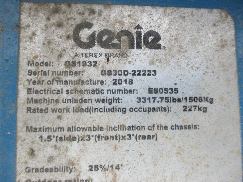 مرفاع مقصي Genie GS 1932: صورة 14